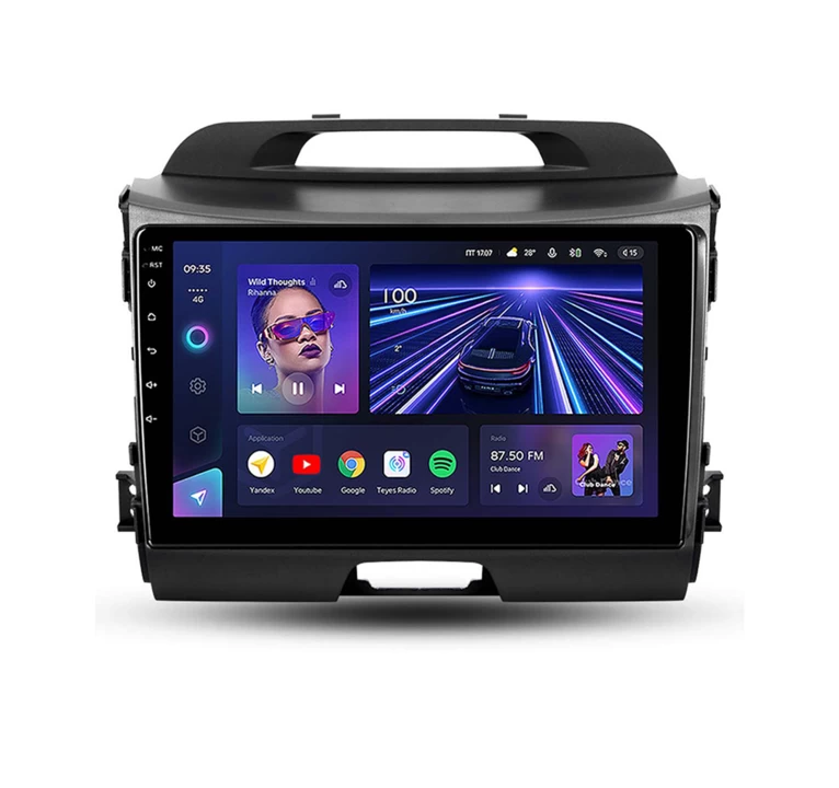 Teyes CC3 Kia Sportage Navigatie 360° Android