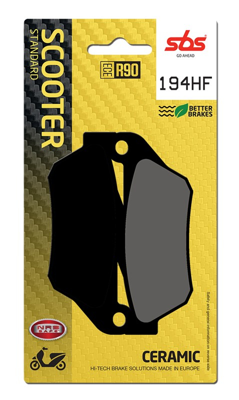Placute Frana SBS Ceramic 194HF Performanță