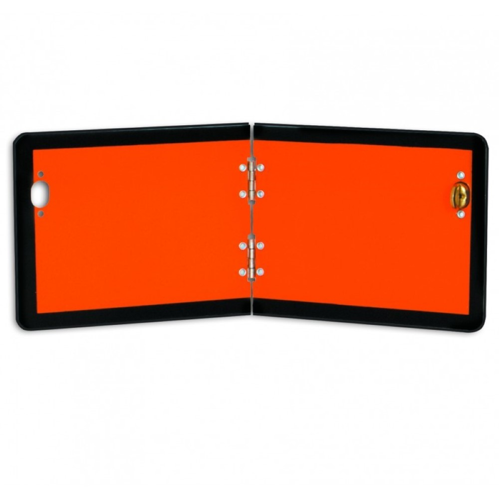 Placa ADR 300x120 mm aluminiu pliabila verticala Hico
