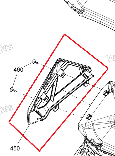 Filtru Aer Ski-Doo BRP Original
