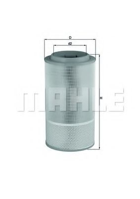 Filtru Aer Mahle LX 1024 - Performanță Maximă