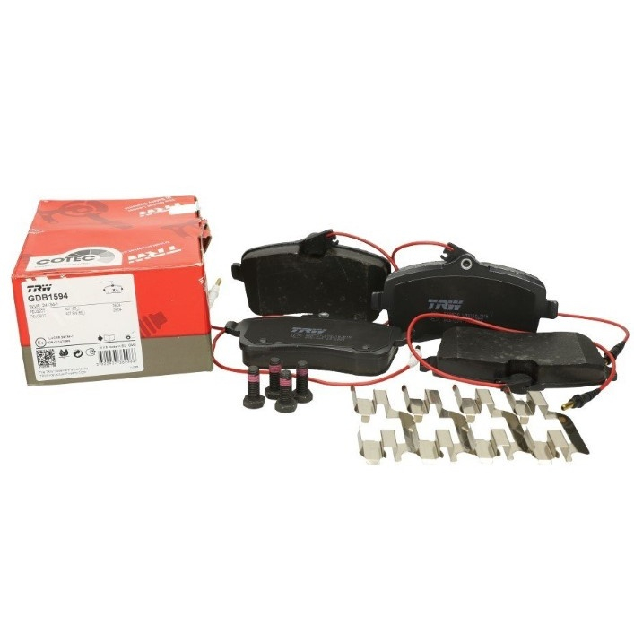 Placute Frana Fata TRW GDB1594 - Siguranta Premium