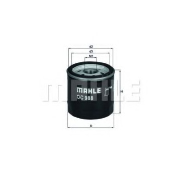 Filtru Ulei Mahle OC 988 | Protecție Motor