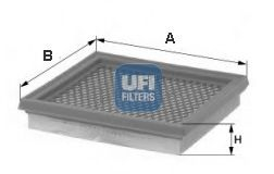Filtru aer UFI 30.544.00 compatibil Chrysler