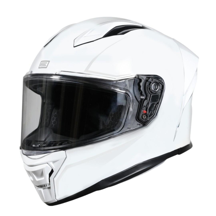 Casca Moto Integrala Origine Pista Solid Alb Lucios XS