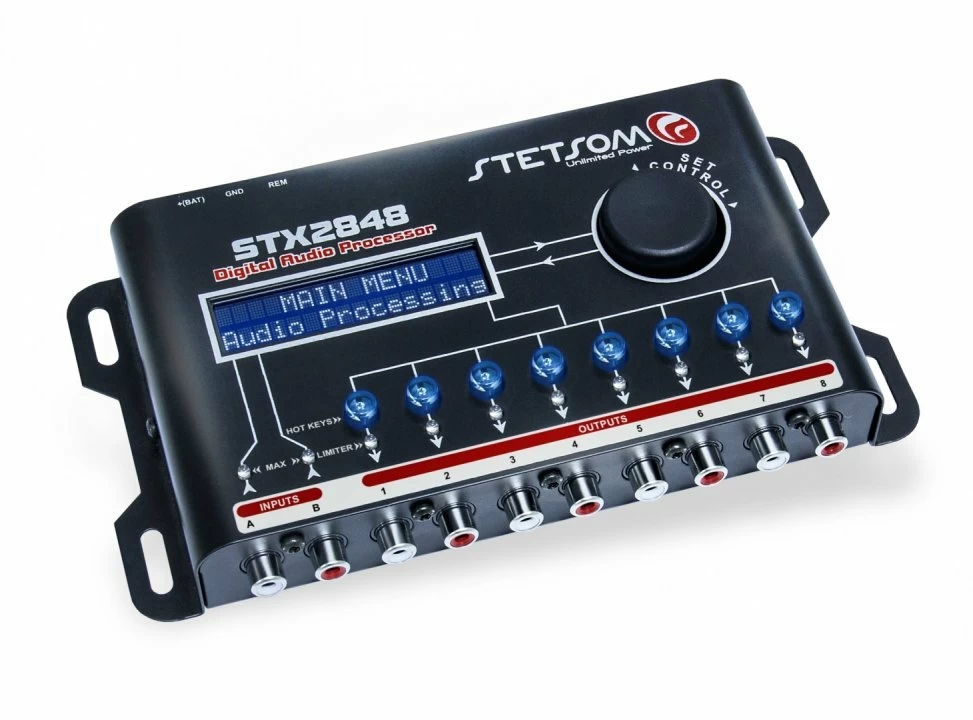 Procesor Auto Stetsom STX2848 DSP 8 Canale