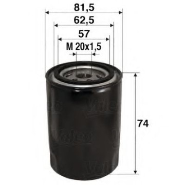 Filtru Ulei Valeo 586017 - Protecție Motor