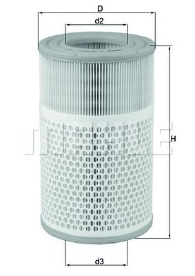 Filtru Aer KNECHT LX 2079 - Protecție Motor