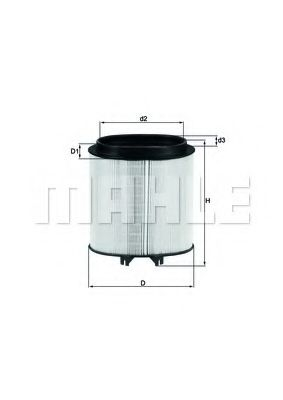 Filtru Aer MAHLE LX 2974 | Calitate Germană