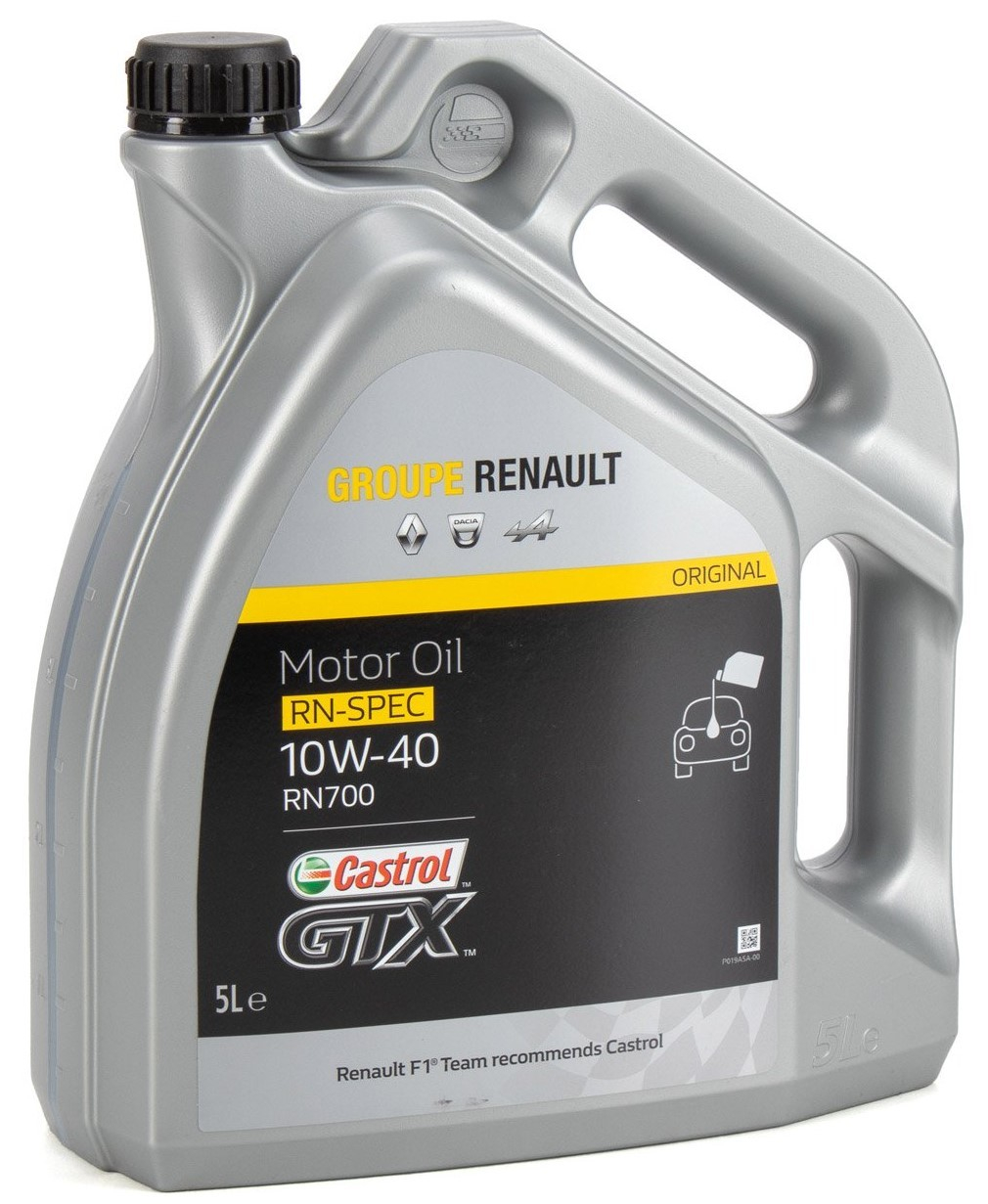Ulei motor Castrol GTX RN700 10W40 5L pentru Renault