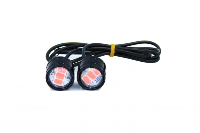 Set 2 Lampi STOP Powerforce MiniLED 12V Rosii