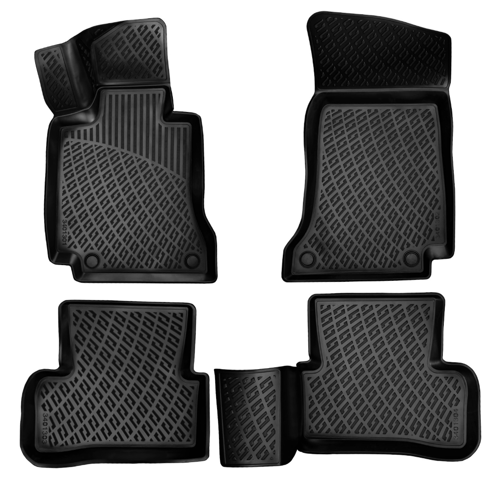 Covorașe auto cauciuc Umbrella Mercedes C Class W205