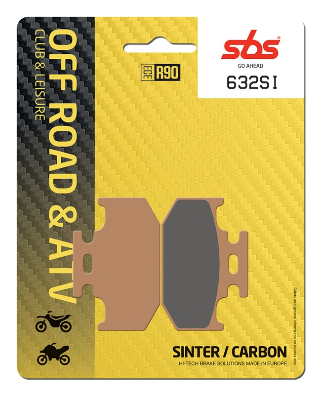 SBS Plăci Frână ATV Offroad Sinter Carbon