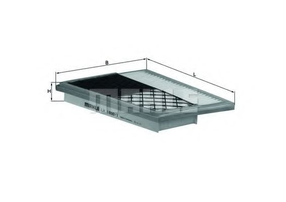 Filtru Aer Mahle LX 1850 - Protecție Premium