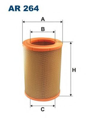 FILT AR264 - Filtru aer protejează motor