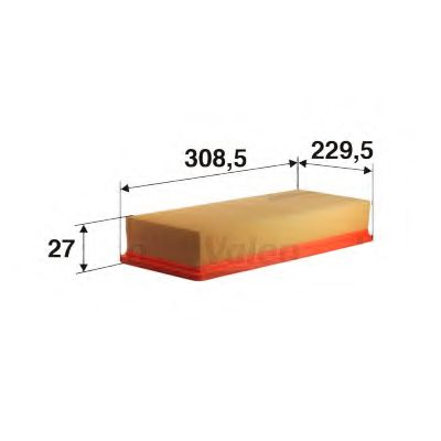 Filtru Aer VALEO 585088 - Protecție Motor