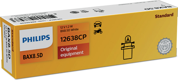 Philips Becuri BAX 8.5D Set 10 Buc