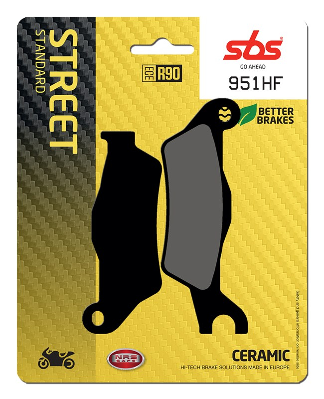 SBS 951HF Placute Frana Ceramic | Siguranta Maxima