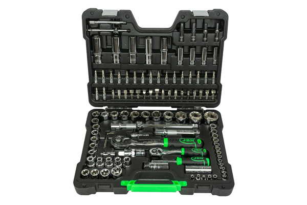 Trusa de Tubulare 108 Piese Hexagonale Cromat JBM