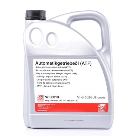 Ulei cutie automata Febi ATF III 5L, protectie ridicata