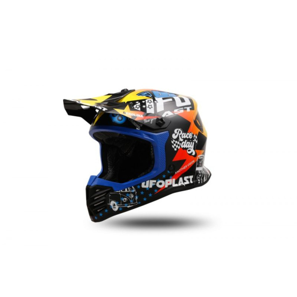 Casca Ufo Plast Korey - Protecție Copii Motocross