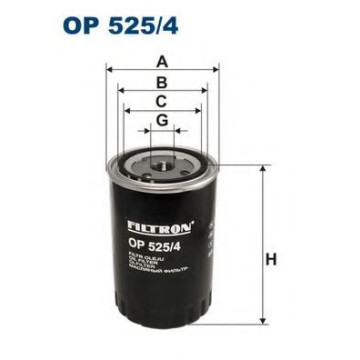 Filtru ulei Filtron OP525 - Protecție Motor Diesel