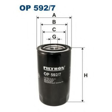 Filtru Ulei Filtron OP592/7 pentru IVECO Daily
