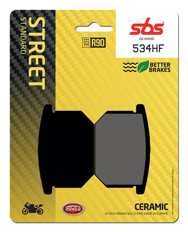 Placute Frana SBS 534HF Ceramic - Siguranță