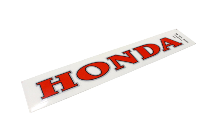 Autocolant Honda rosu Roy - accesoriu cadru si suspensie