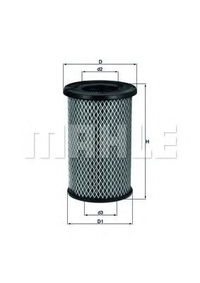 Filtru aer Knecht LX 2968 - Protecție motor