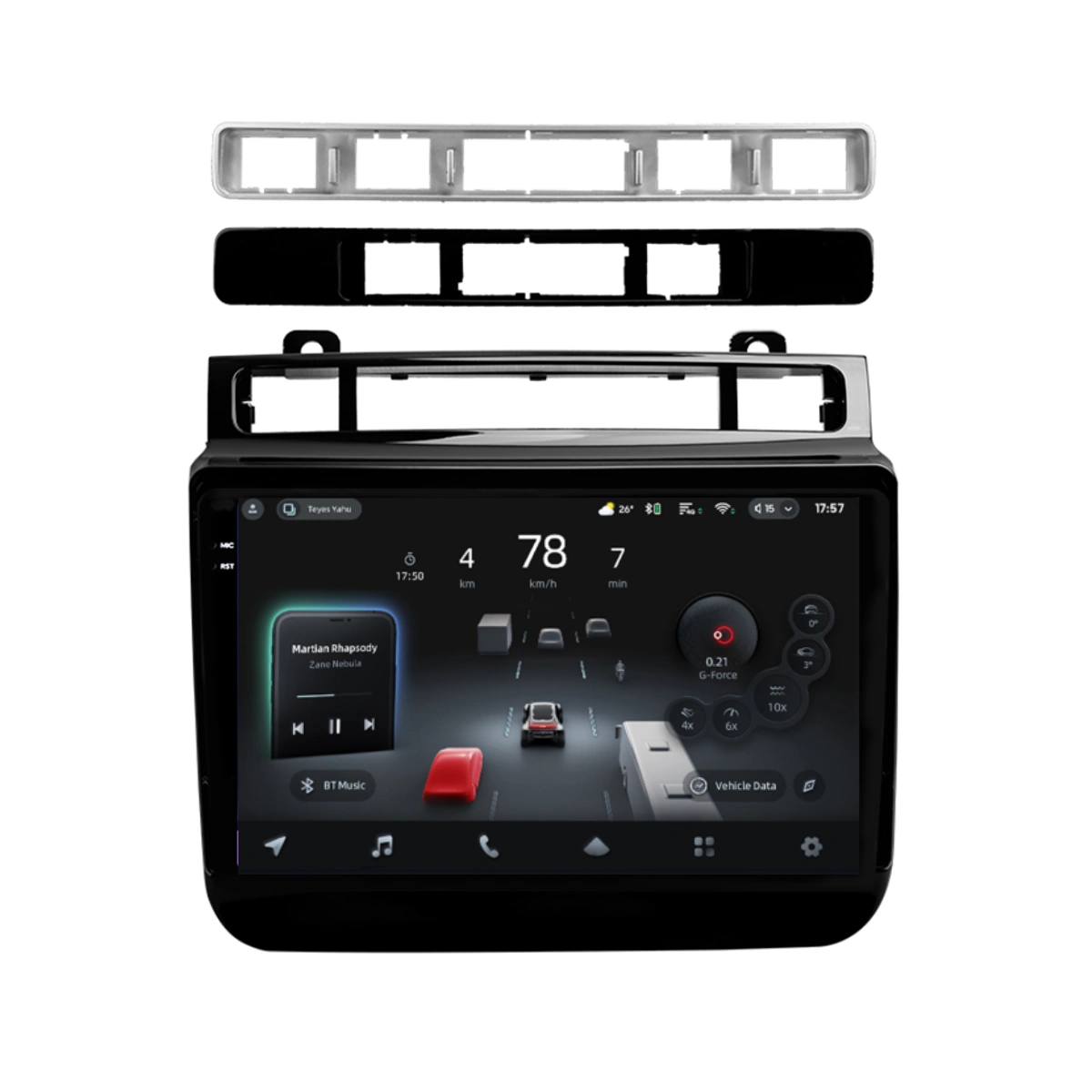 Teyes CC4 PRO Navigation Touareg 2 AI