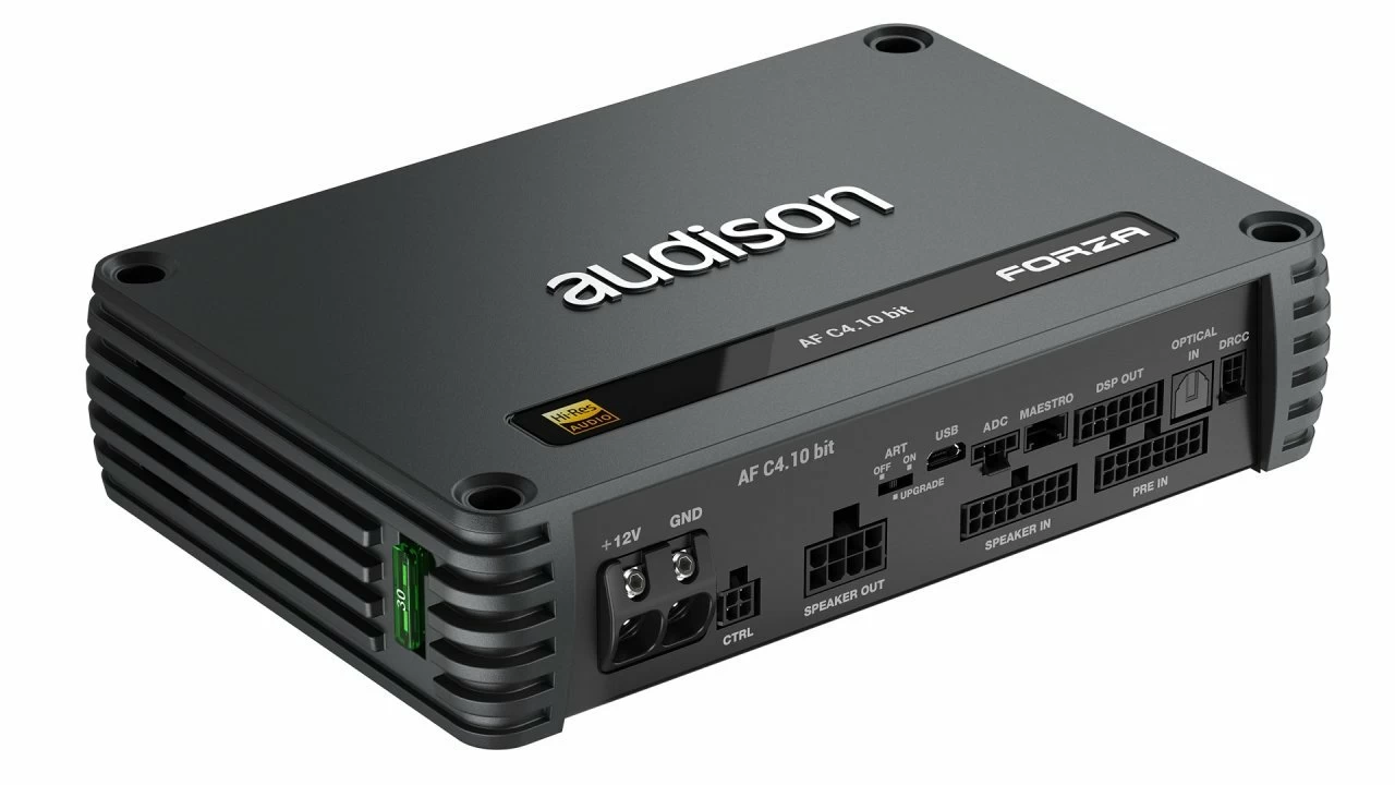 Audison Forza AF C4.10bit - Amplificator 10 Canale 600W