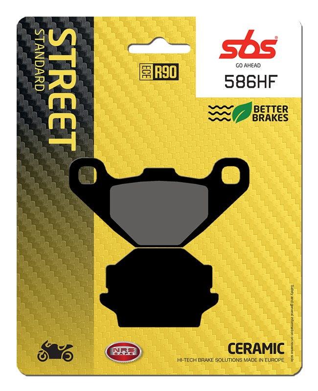 Placute Frana SBS 586HF Ceramic | Performanță