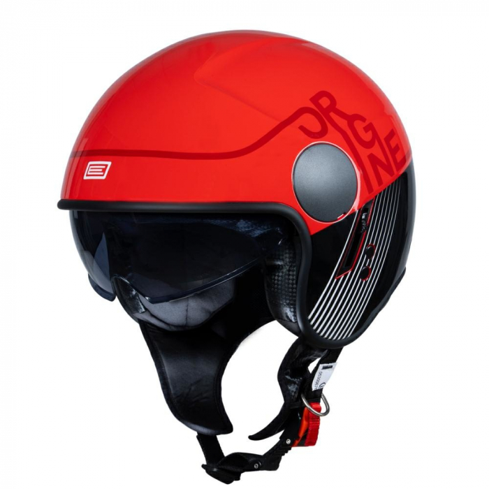 Casca Jet Origine Sierra Snatch Rosu Fluo XS