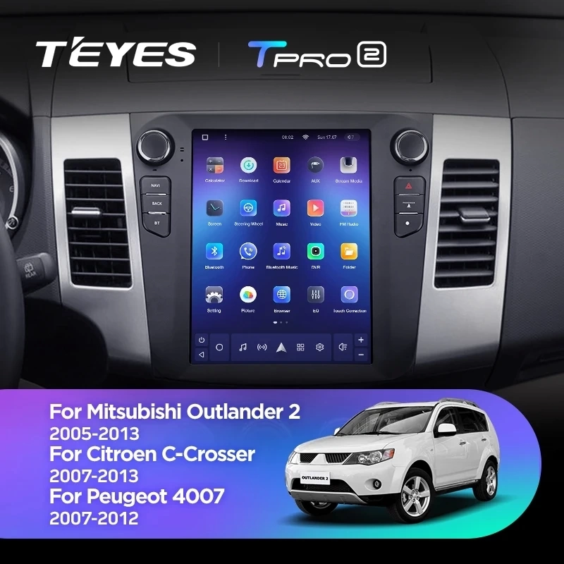 Navigatie Teyes Peugeot 4007 QLED 4G DSP