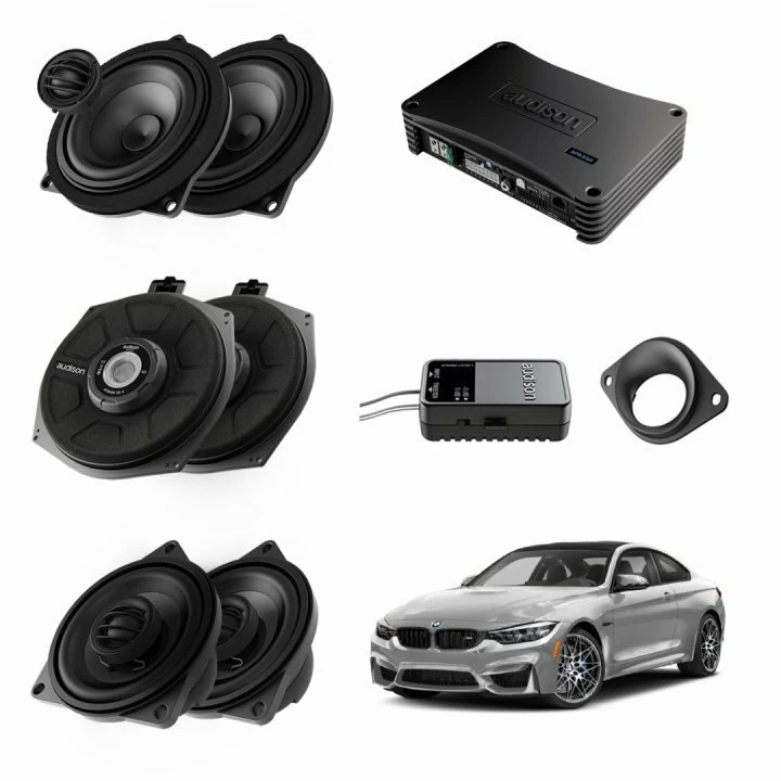 Pachet Audio BMW Audison 8 Canale 520W Plug&Play