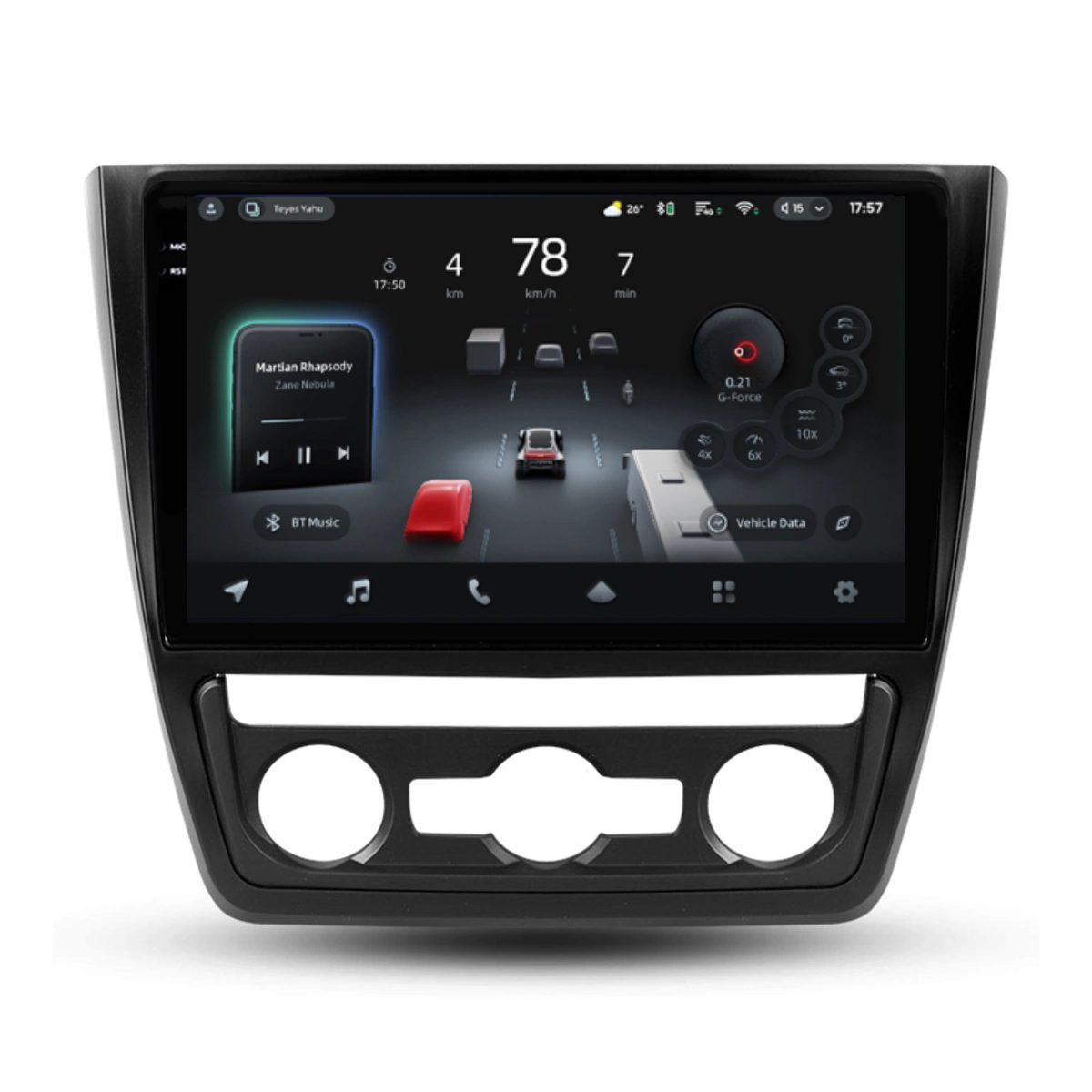Teyes CC4 PRO Skoda Yeti Navigatie AI 5G