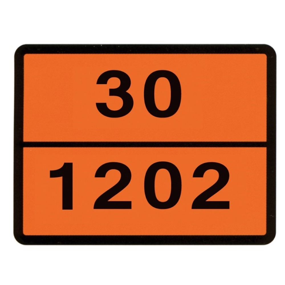 Placă ADR 30x40 cm Diesel Hico - Marcaj Autovehicule