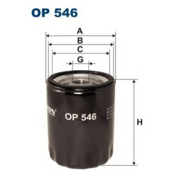 Filtru Ulei Filtron OP546 Ford/Mazda