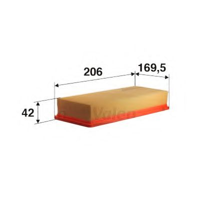Filtru Aer VALEO 585027 - Protecție Motor
