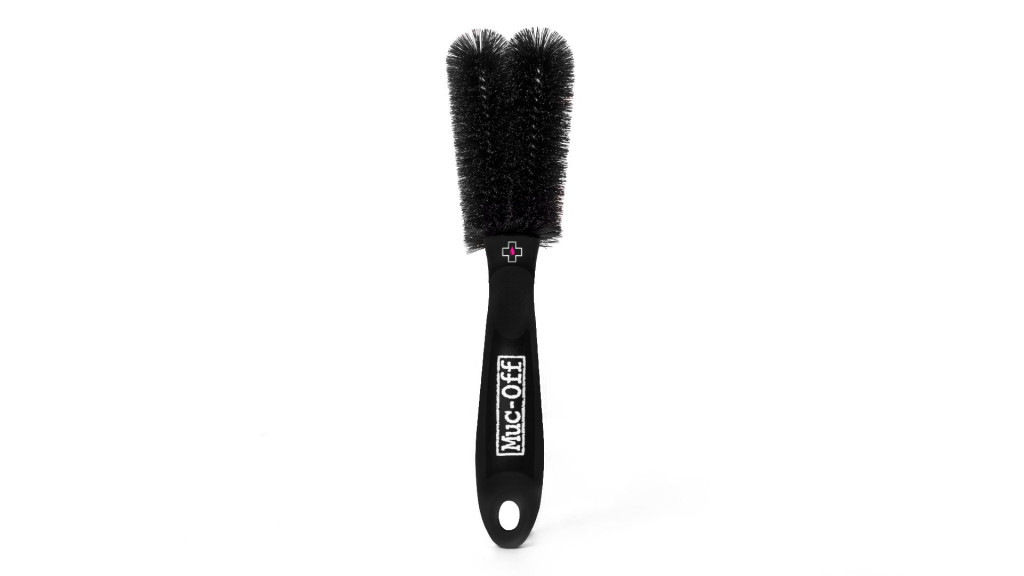 Perie dubla Muc-Off Two Prong Brush 373 pentru curatare moto