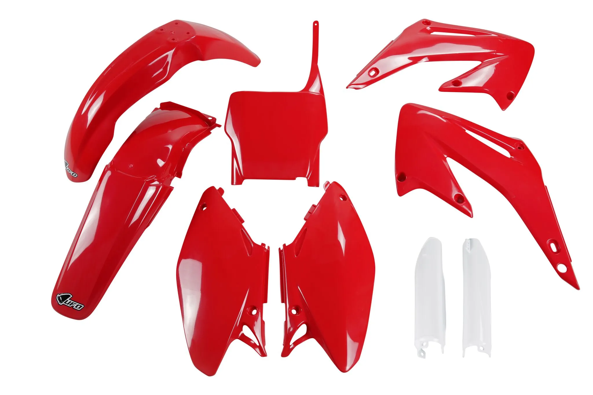 Kit Plastice UFO Honda CR Rosu 2005-2007 - imagine 2