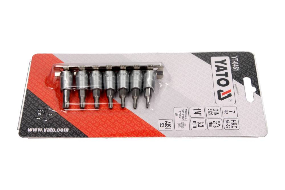 Set Chei Torx Yato YT-0461, 7 Bucăți