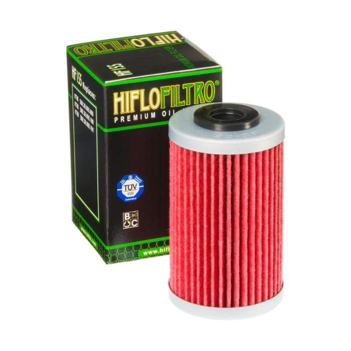 Filtru Ulei Hiflofiltro HF155 Protecție KTM/Polaris