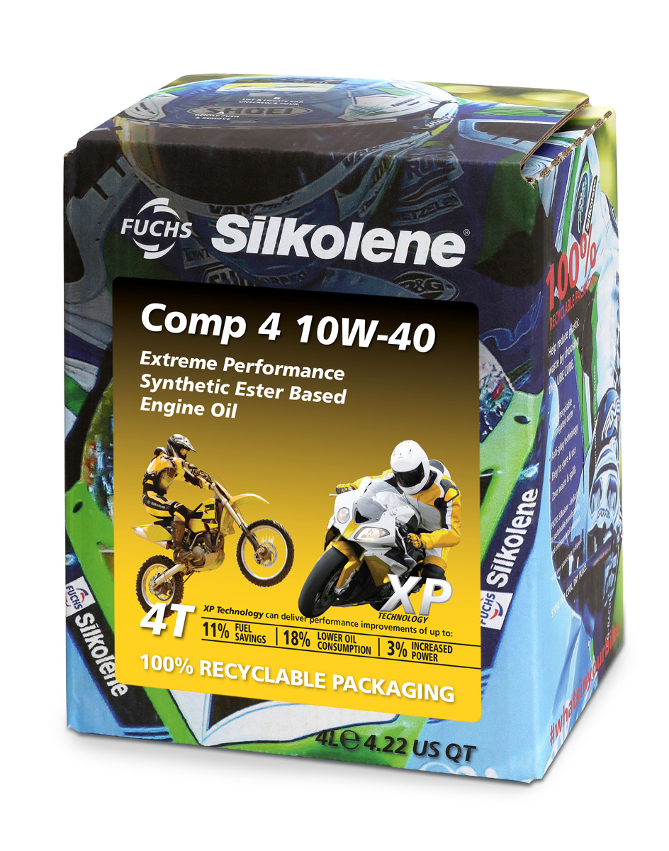 Ulei motor Silkolene Comp 4 10W-40 XP, 4L, sintetic esteri