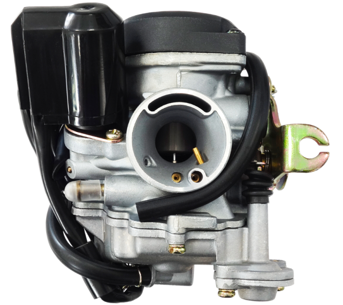 Carburator Moretti GY6 50cc 4T, corp 18 mm, soc automat