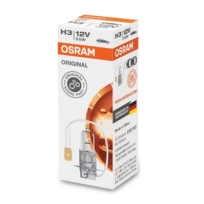 Bec Osram H3 55W Original - Lumină Puternică