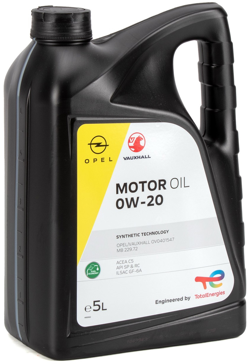 Ulei motor GM Fuel Economy Long Life 0W20 5L, ACEA C5