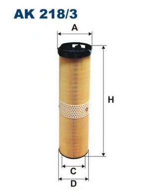 Filtru Aer Filt AK218 3 - Protecție Motor