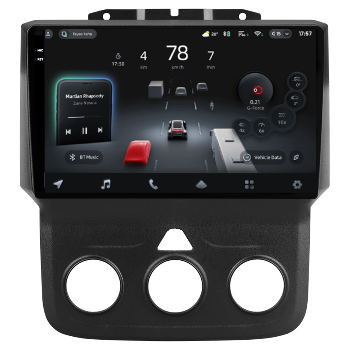 Teyes CC4 PRO Dodge Ram 2013-2019 Navigatie AI QLED